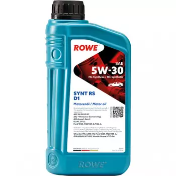 Моторное масло ROWE HIGHTEC SYNT RS D1 5W-30