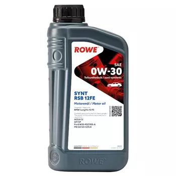Моторное масло ROWE HIGHTEC SYNT RSB 0W-30, 1 л