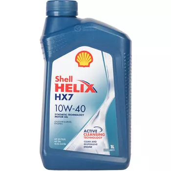 Моторное масло Shell Helix HX7 10W-40