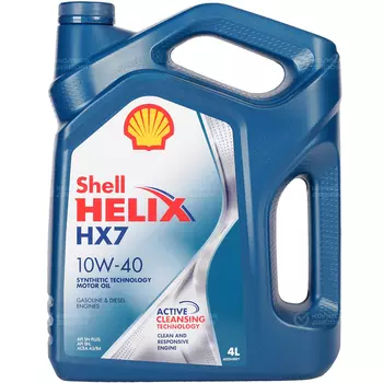 Моторное масло Shell Helix HX7 10W-40