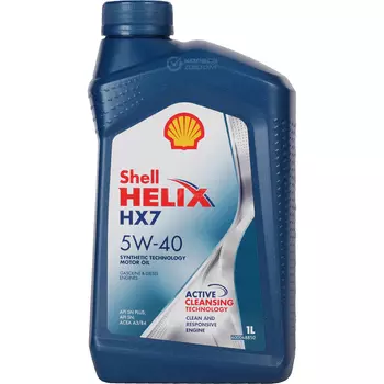 Моторное масло Shell Helix HX7 5W-40