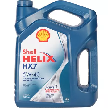 Моторное масло Shell Helix HX7 5W-40
