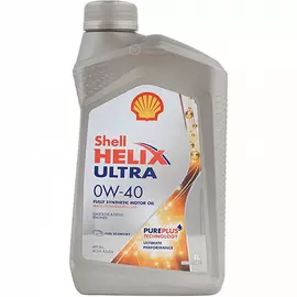 Моторное масло Shell Helix Ultra 0W-40, 1 л