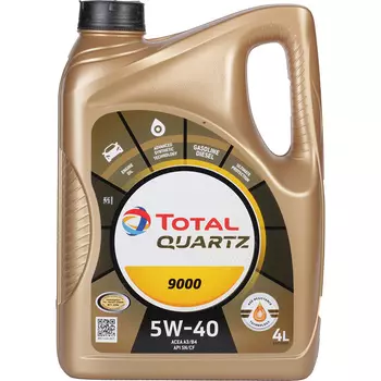 Моторное масло Total Quartz 9000 5W-40