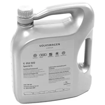 Моторное масло Vag SPECIAL G 5W-40, 5 л