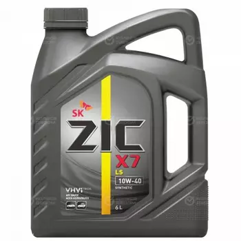 Моторное масло ZIC X7 LS 10W-40, 6 л