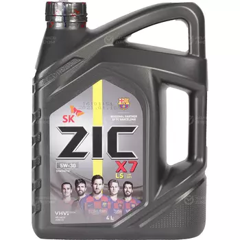 Моторное масло ZIC X7 LS 5W-30
