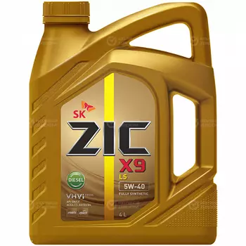 Моторное масло ZIC X9 LS Diesel 5W-40