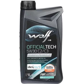 Масло моторное WOLF OFFICIALTECH C2/C3 5W-30 1л