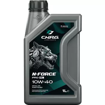 Моторное масло CNRG N-Force PRO 10W-40, 1 л