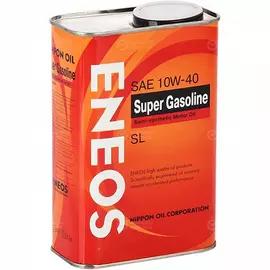 Моторное масло Eneos Super Gasoline SEMIS-C SL 10W-40, 1 л