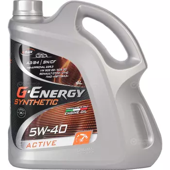 Моторное масло G-Energy Synthetic Active 5W-40
