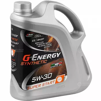 Моторное масло G-Energy Synthetic Super Start 5W-30