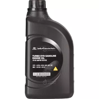 Моторное масло Hyundai-KIA Turbo SYN Gasoline 5W-30, 1 л
