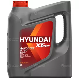 Моторное масло Hyundai Xteer Xteer Gasoline G700 5W-40
