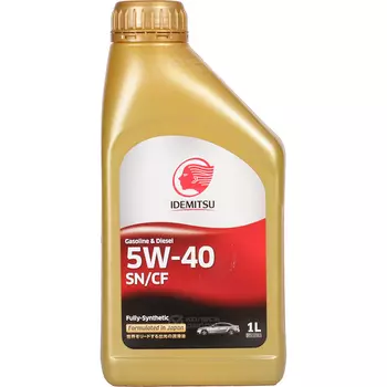 Моторное масло Idemitsu Fully-Synthetic SN/CF 5W-40