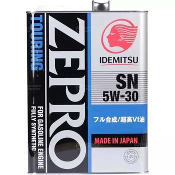 Моторное масло Idemitsu Zepro Touring F-S SN 5W-30