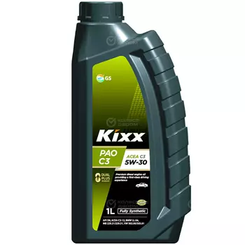 Моторное масло Kixx PAO 5W-40, 1 л