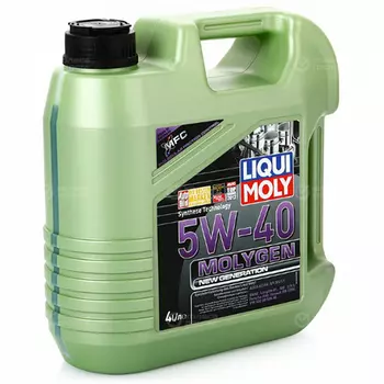 Моторное масло Liqui Moly Molygen New Generation 5W-40, 4 л