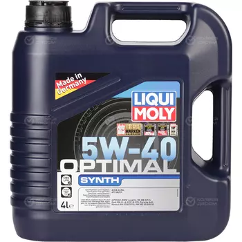 Моторное масло Liqui Moly Optimal Synth 5W-40