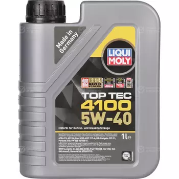 Моторное масло Liqui Moly Top Tec 4100 5W-40