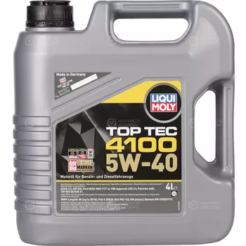 Моторное масло Liqui Moly Top Tec 4100 5W-40