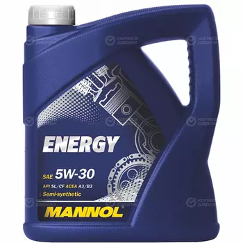Моторное масло MANNOL Energy 5W-30, 4 л