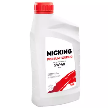 Моторное масло Micking Premium Touring MG1 5W-40, 1 л