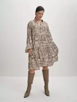 Платье с принтом LALIS