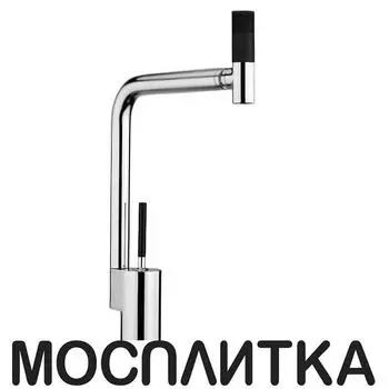 Смеситель для кухни Webert Kitchen 360° TS920302779, хром, черный