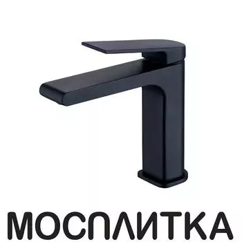 Смеситель для раковины Orange Gauss M30-021b черный матовый