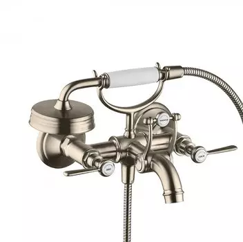 Смеситель для ванны Axor Montreux 16551820, шлифованный никель