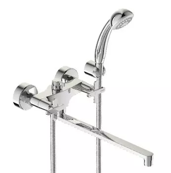 Смеситель для ванны и душа Vidima Art BA330AA, хром