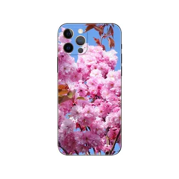Чехол для телефона с розовыми цветами для iPhone Samsung Galaxy Redmi Xiaomi Oppo OnePlus Note SA 7 8 9 10 11 12 13 14 20 21 22 23 53 54 Pro Max Ultra TPU Soft iPhone 6 or 6S