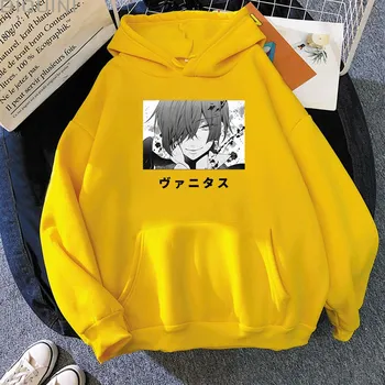 Толстовка с капюшоном Vanitas no Carte Comic Oversize Толстовка Wo Unisex Vintage The Case Study of Vanitas Hoodies Fashion Unisex Harajuku y2k Tops 2XL