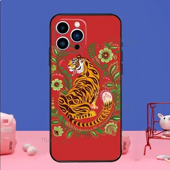 Чехол для телефона с рисунком тигра для iPhone Samsung Galaxy Redmi Xiaomi Oppo OnePlus Note SA 7 8 9 10 11 12 13 14 20 21 22 23 53 54 Pro Max Plus Ultra iPhone 6 or 6S