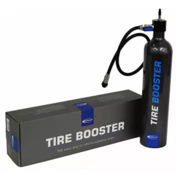Велосипедный насос Schwalbe для бескамерных покрышек "Бустер TYRE BOOSTER Schwalbe", 6080.01