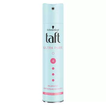 TAFT Лак для волос "Ультра" сверхсильной фиксации без запаха