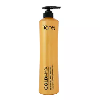 TAHE Маска с кератином и жидким золотом для восстановления волос BOTANIC GOLD MASK 800.0