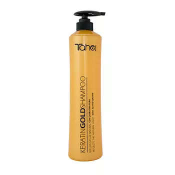 TAHE Шампунь для придания блеска волосам с кератином BOTANIC KERATIN GOLD SHAMPOO 800.0