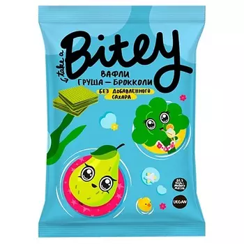 TAKE A BITEY Вафли Груша-Брокколи с СГР