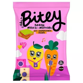 TAKE A BITEY Вафли Манго-Морковь