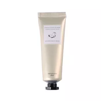 TAKE AND GO Парфюмированный крем для рук PEAR & GOLDEN FLOWER с маслом ши 30 мл