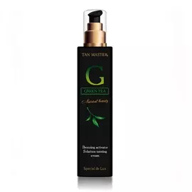 TAN MASTER Крем для получения загара с мягким бронзингом “Green Tea”
