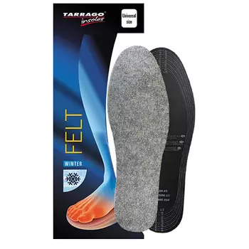 TARRAGO Зимние войлочные стельки для обуви FELT