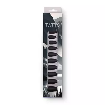 TATTS Накладные ногти (24 типсы + клеевые стикеры + набор для маникюра)