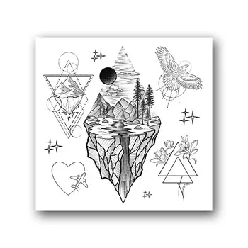 TATTS Переводная тату 10*10см (для взрослых и детей)