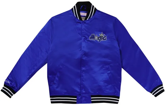 Бейсбольная куртка унисекс синий Mitchell Ness