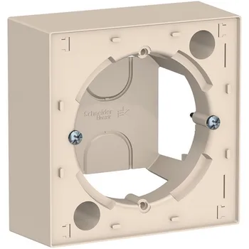 Коробка наружного монтажа (бежевый) Systeme Electric AtlasDesign ATN000200