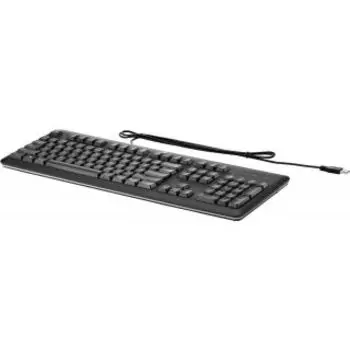 Клавиатура HP QY776AA черный USB (QY776AA)
